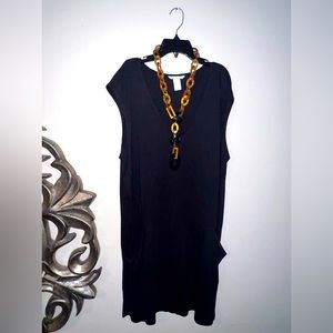 Black lounge dress